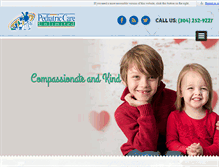 Tablet Screenshot of pediatriccareunlimited.com